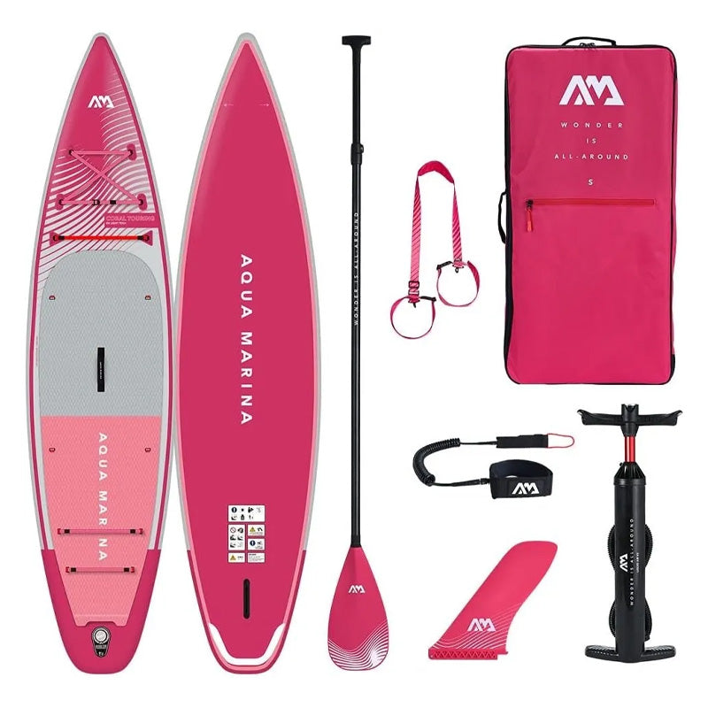 Aqua Marina Coral Touring iSUP 11ft 6 (Raspberry)