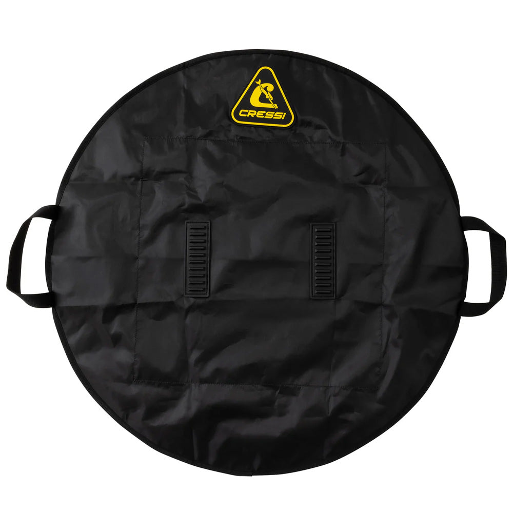 Cressi Quickchanging Mat - Black/Yellow