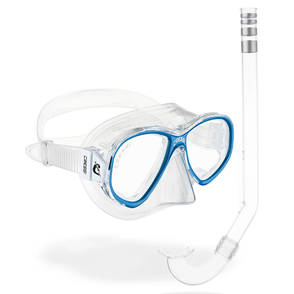 Cressi Perla and Mini Island Snorkel Combo