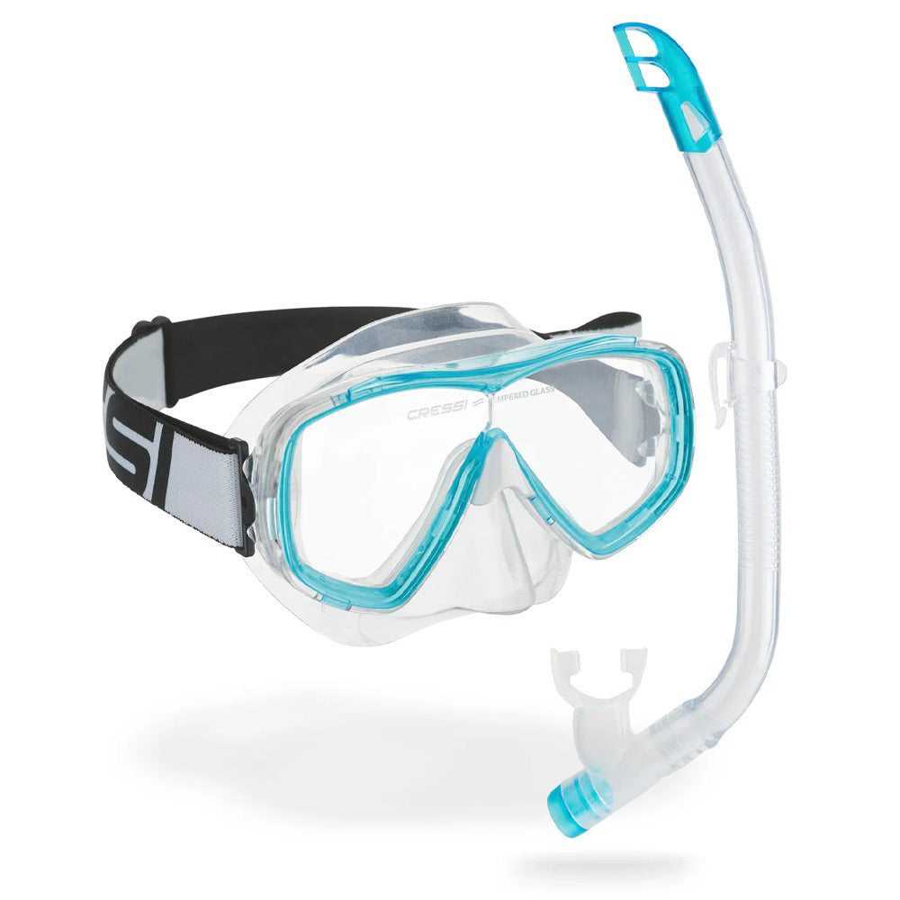 Cressi Estrella Junior and Top Snorkel Combo