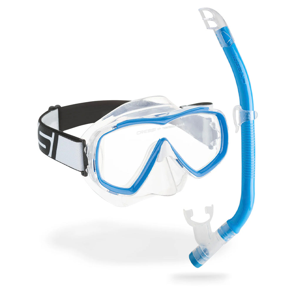 Cressi Estrella Junior and Top Snorkel Combo