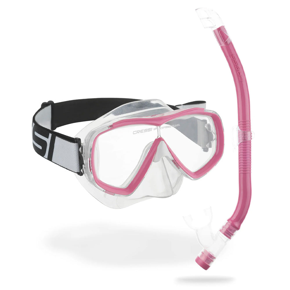 Cressi Estrella Junior and Top Snorkel Combo