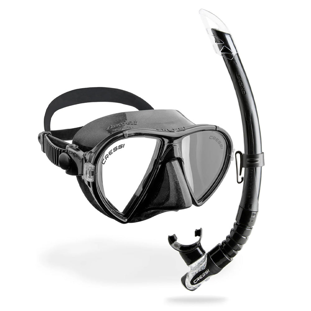 Cressi Ocean and Gamma Snorkel Combo