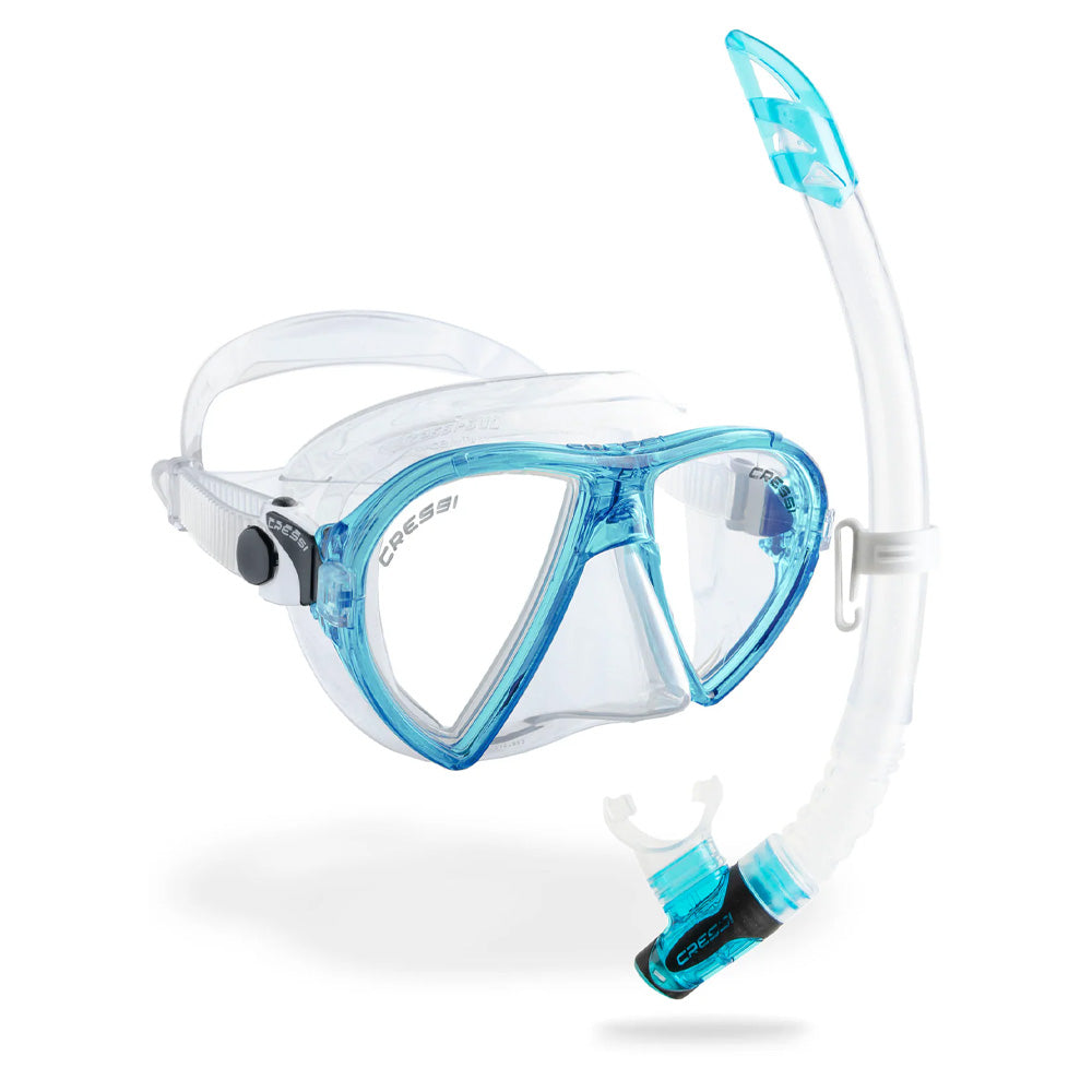 Cressi Ocean and Gamma Snorkel Combo