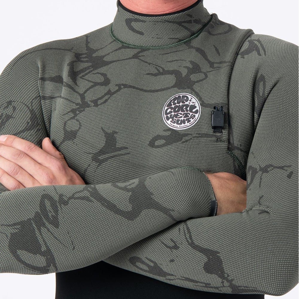 Rip Curl E-Bomb 3/2 Zip Free Mens Wetsuit