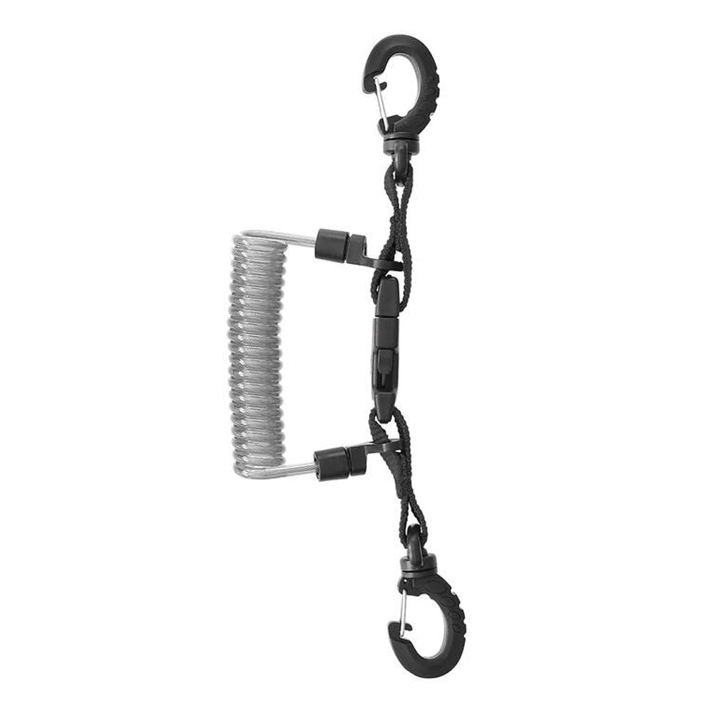 Mares Lanyard Stainless Steel Spiral w/ring