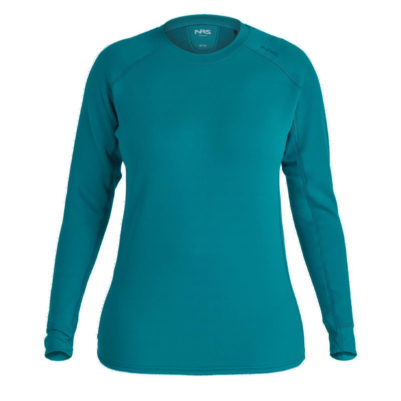 NRS Womens Expedition Weight LS Shirt - Glacier