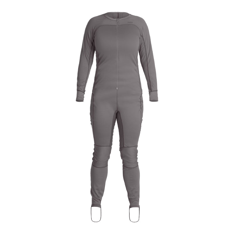 NRS Womens Light Weight Union Suit - Smoke