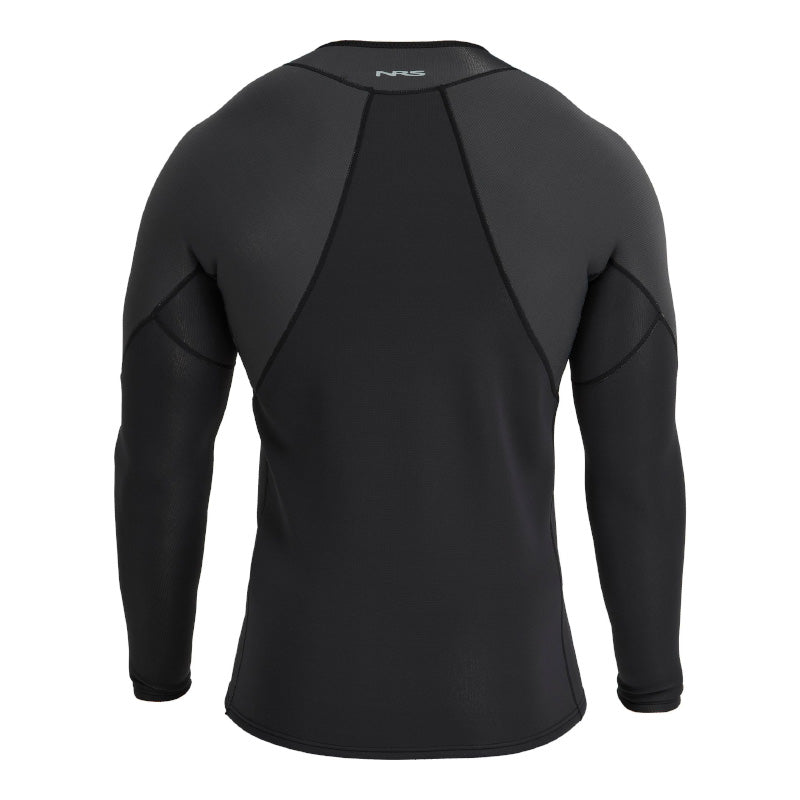 NRS Men's HydroSkin 1.5 Jacket - Black/Graphite
