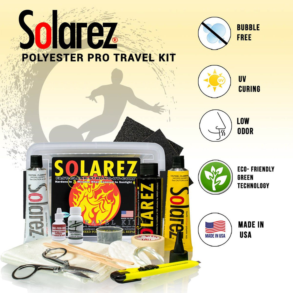 Solarez Polyester Pro Travel Kit
