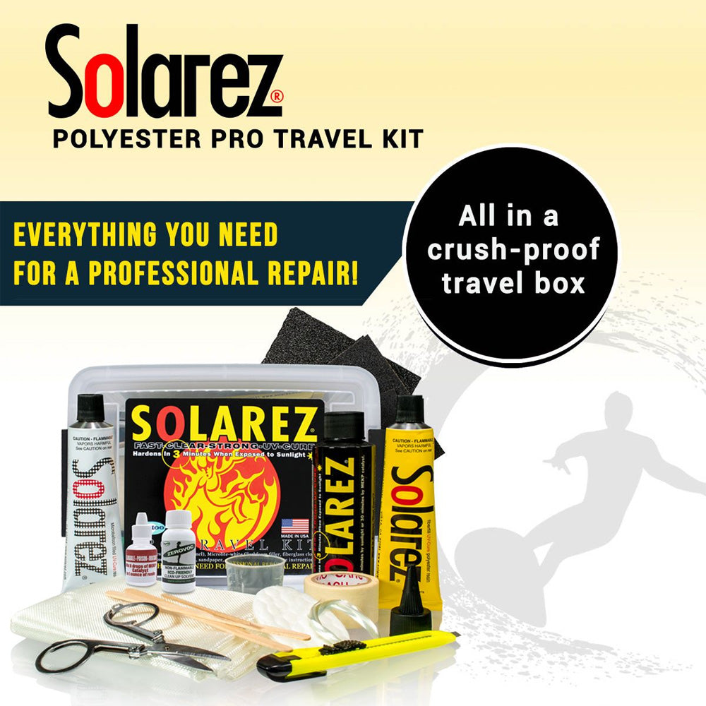 Solarez Polyester Pro Travel Kit