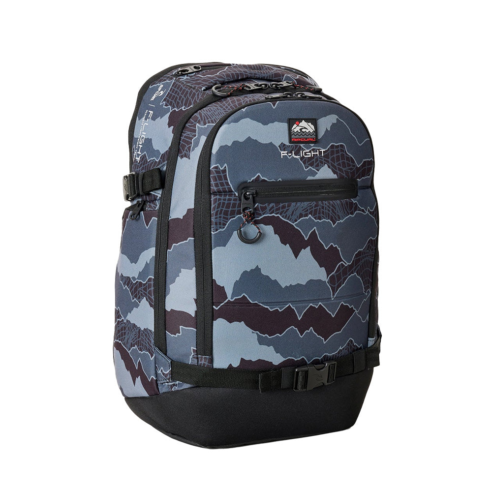 Ripcurl F-Light Posse 35L Search Camo Backpack - Black/Grey