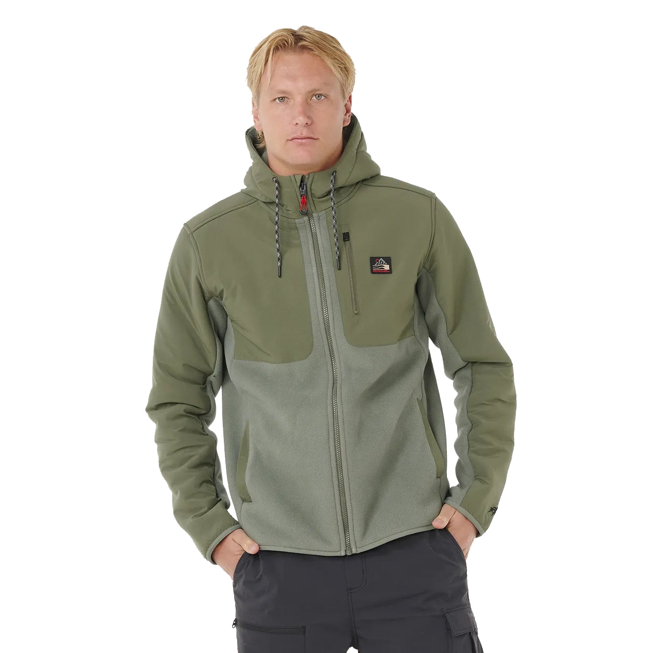 Ripcurl Anti Series Search Fleece- Cactus Green