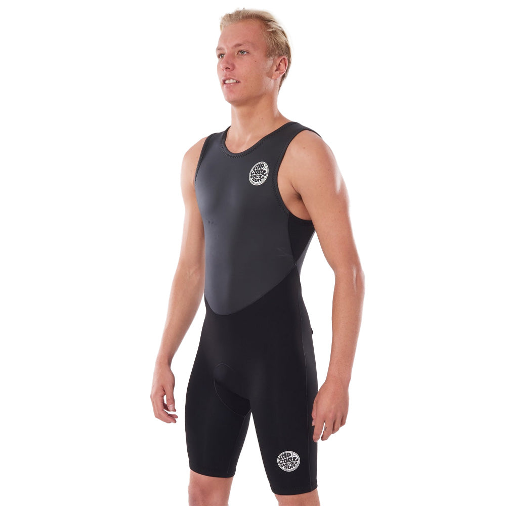 Ripcurl Dawn Patrol Short John - Black