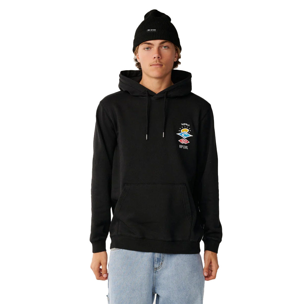 Ripcurl Search Icon Hood Fleece - Black