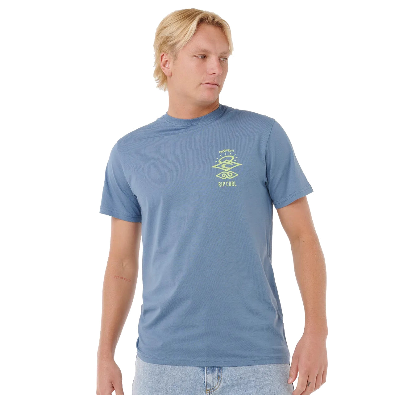 Ripcurl Search Icon Tee - Bluefin