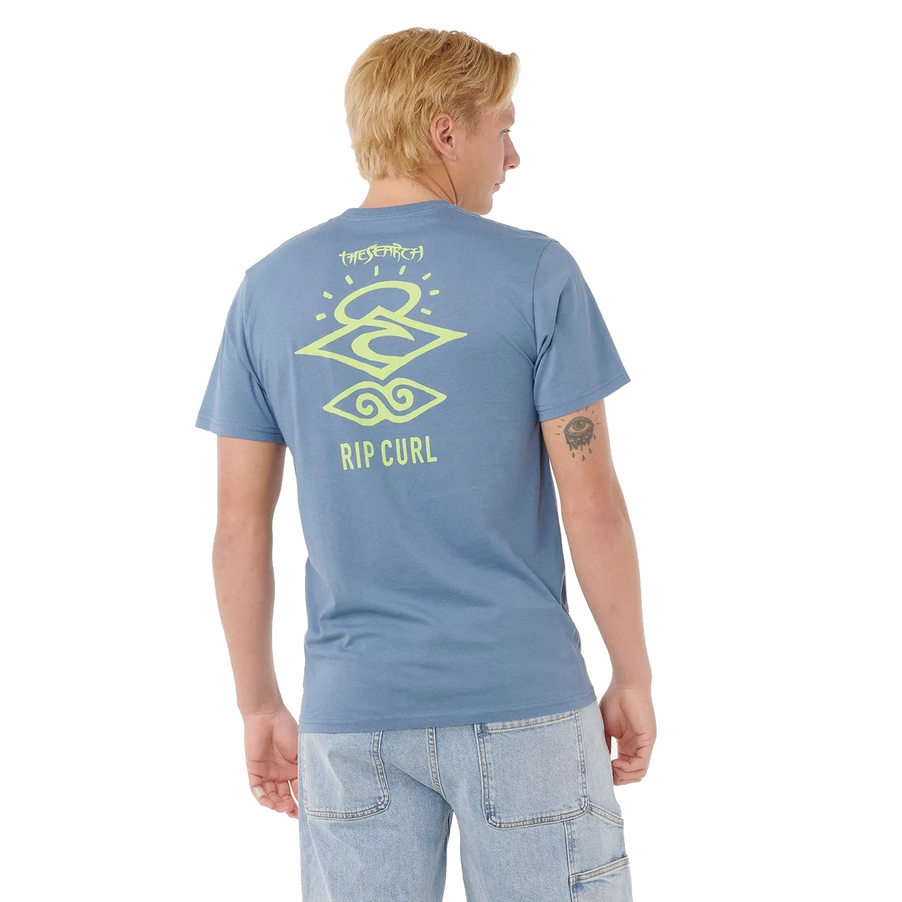 Ripcurl Search Icon Tee - Bluefin