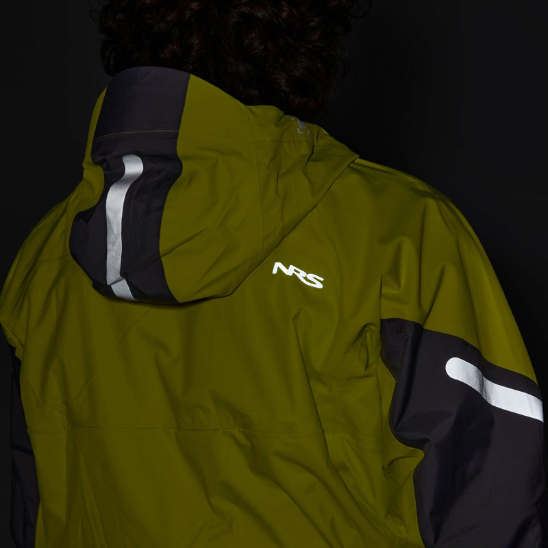 NRS Riptide Splash Jacket Mens - Citrus