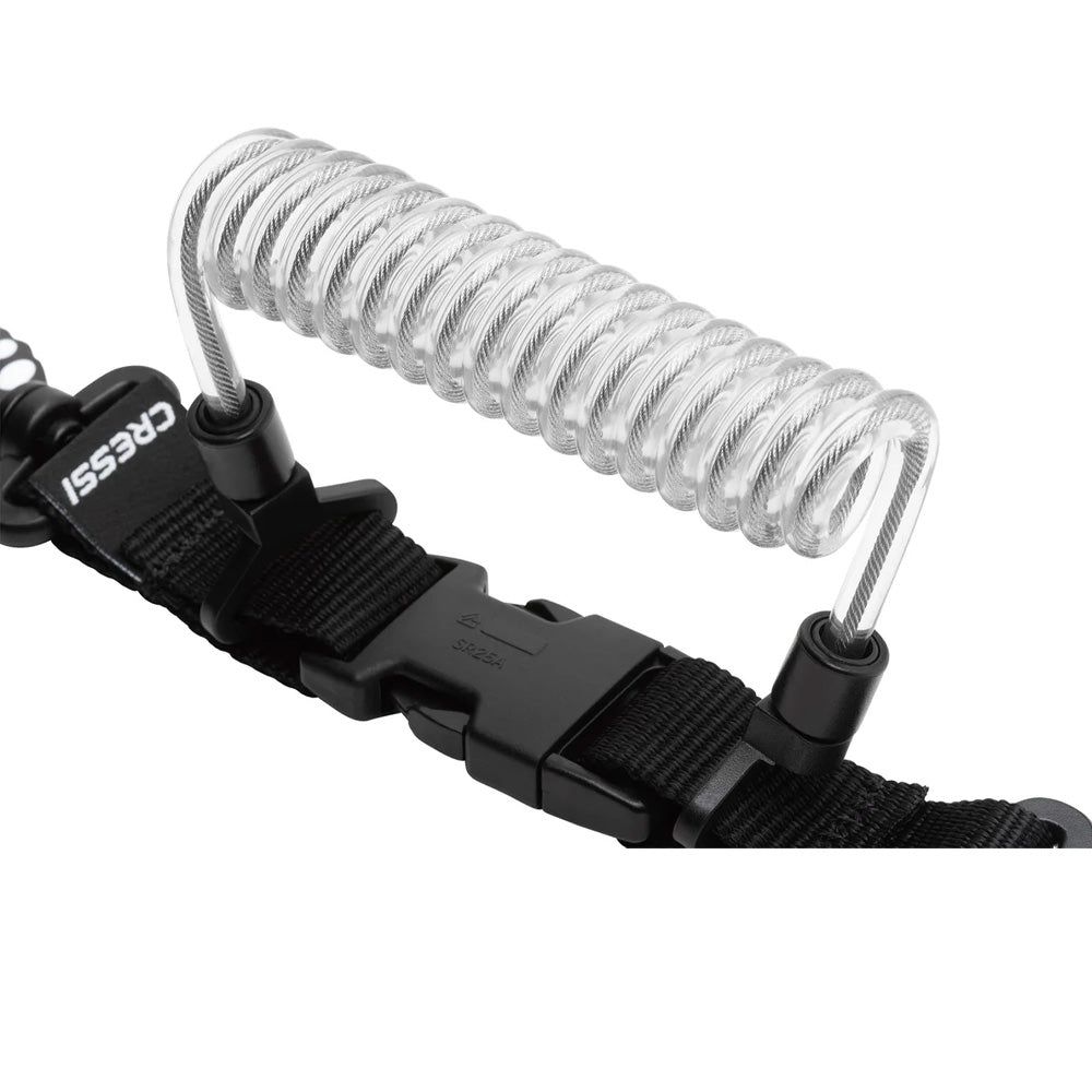 Cressi Spiral Lanyard With Clip Snap
