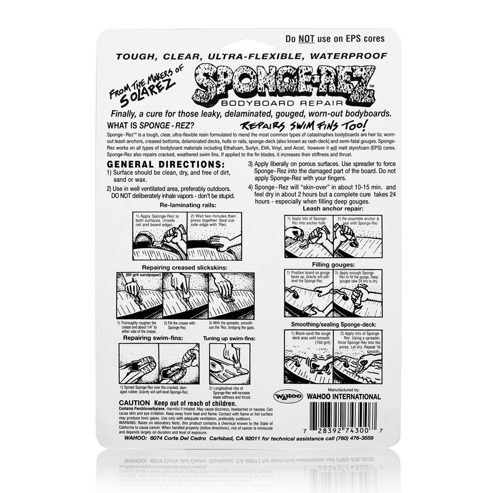 Solarez 2oz Sponge-Rez