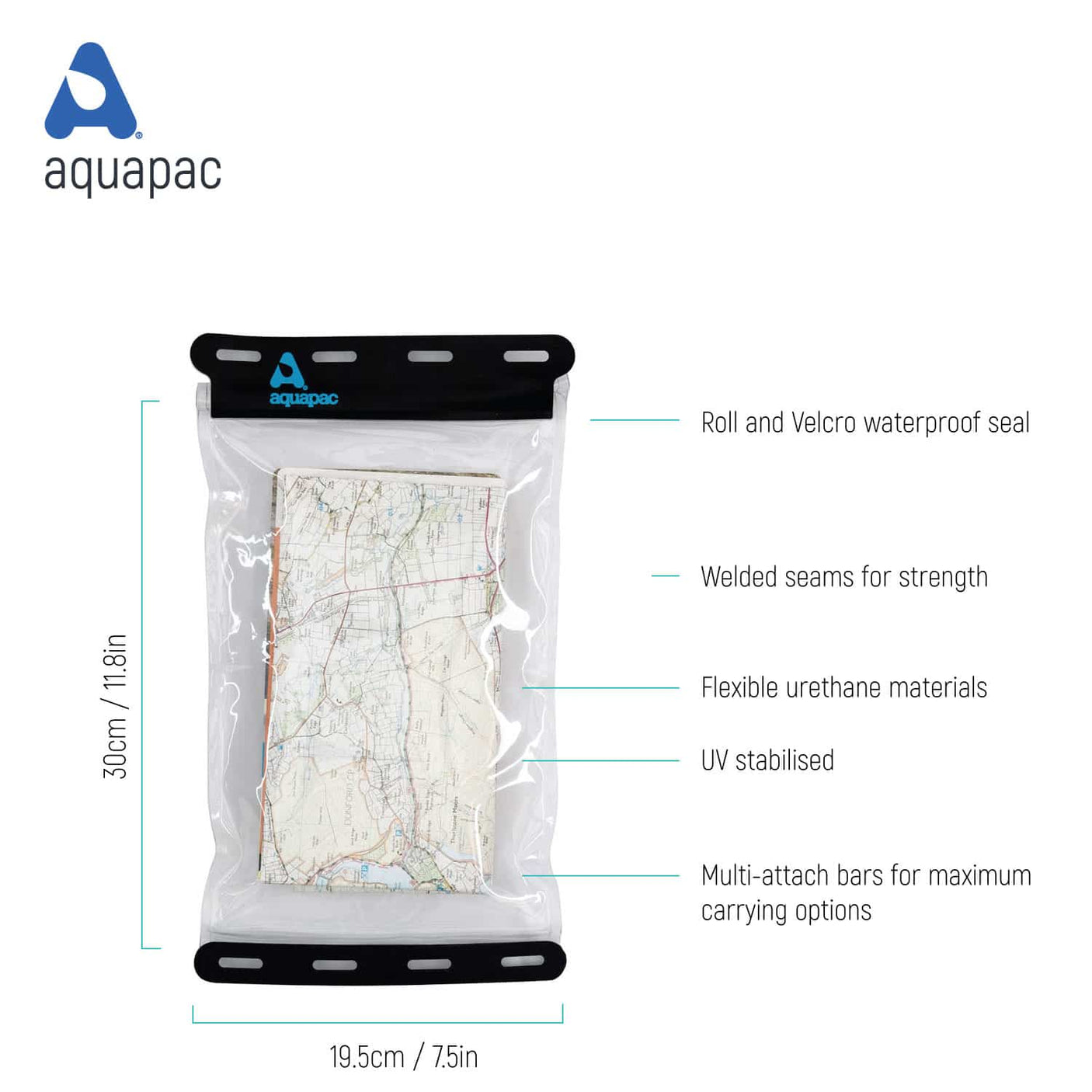 Aquapac Kaituna Map Case - Small