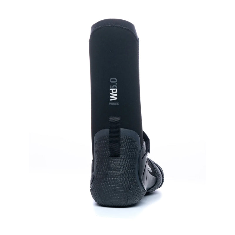 C-Skins Wired 5mm Adult Split Toe Boots - Black/Charcoal