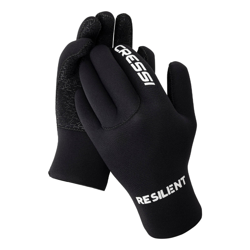 Cressi Resilient 3mm Gloves - Black