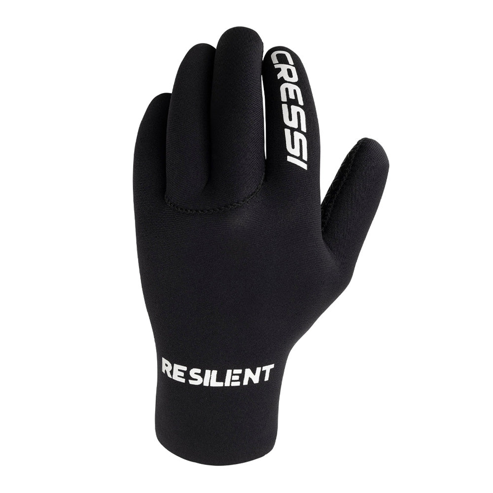 Cressi Resilient 3mm Gloves - Black