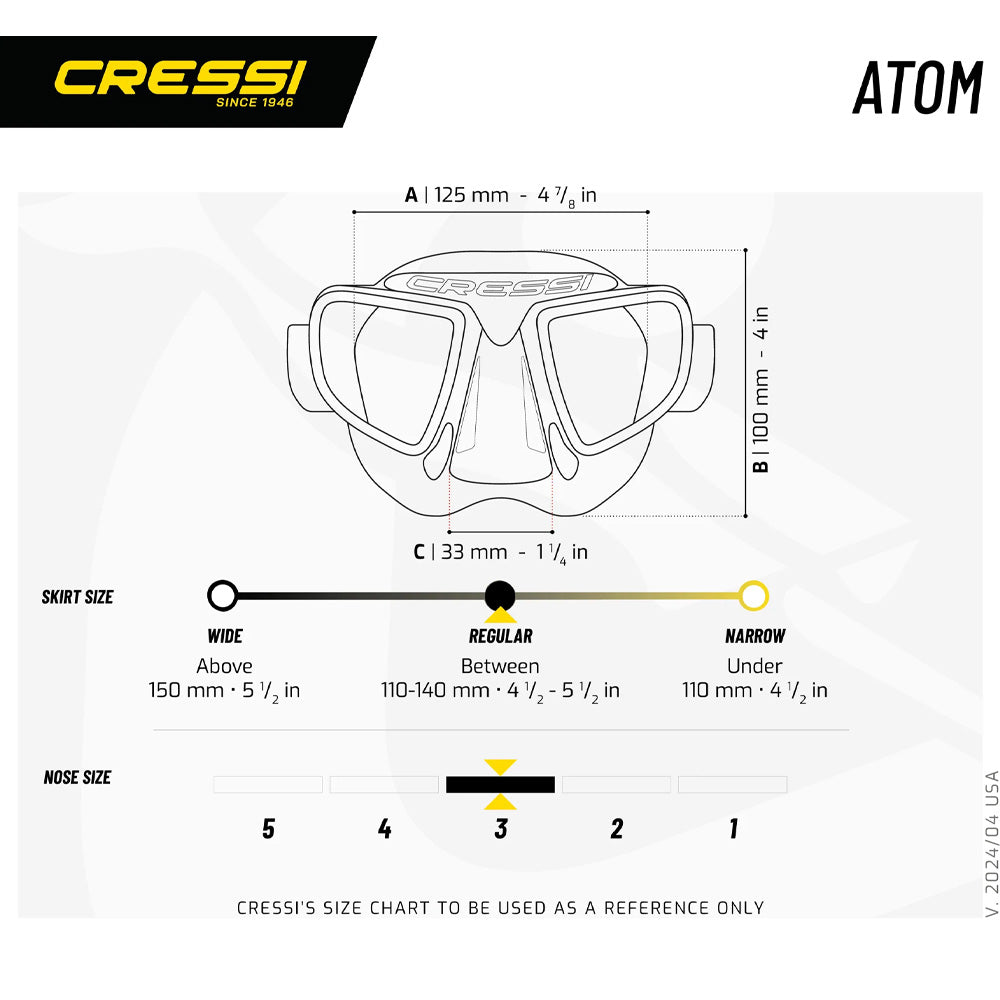 Cressi Atom Mask