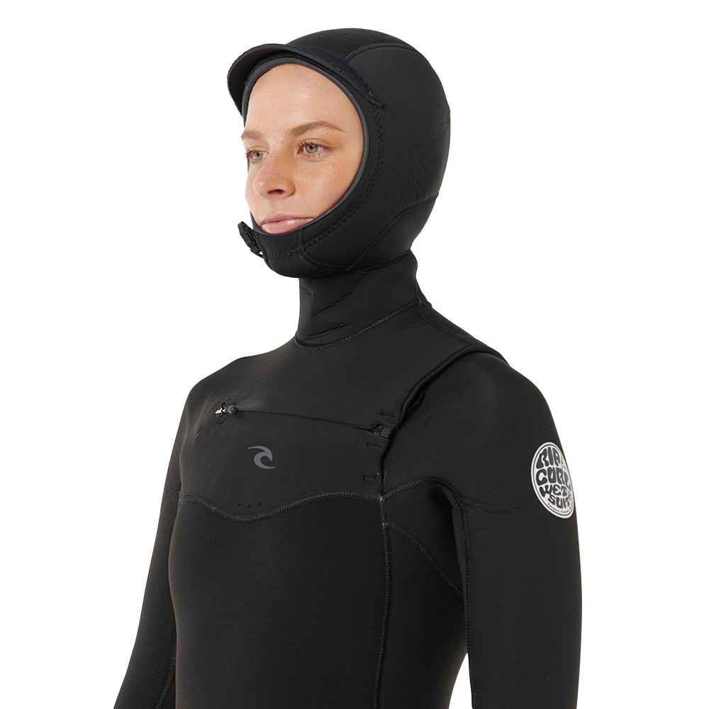 Ripcurl Dawn Patrol 6/4 Chest Zip Wetsuit Hooded Womens