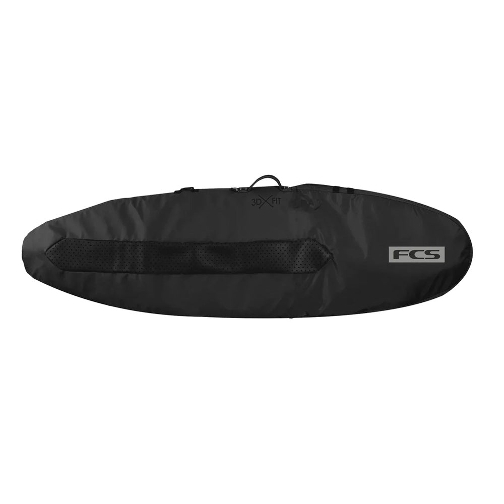 FCS Day Fun Surfboard Cover - 8ft 6 - Black/Warm Grey