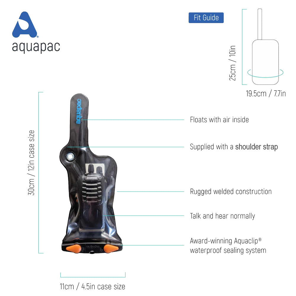 Aquapac VHF Classic Case - Mini w/ Shoulder Strap