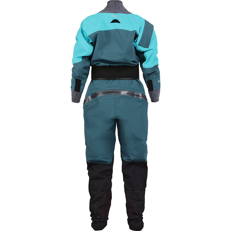 NRS Women's Axiom GORE-TEX Pro Drysuit - Mediterranea / Aqua