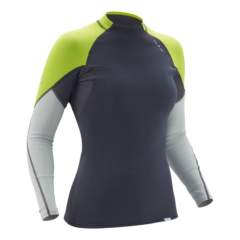 NRS Ladies HydroSkin 0.5 Long-Sleeve Shirt - Dark Shadow