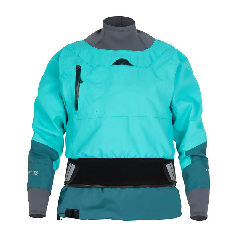 NRS Women's Rev GORE-TEX Pro Dry Top - Mediterraenea/Aqua