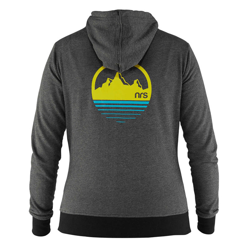 NRS Womens Badge Hoodie - Charcoal