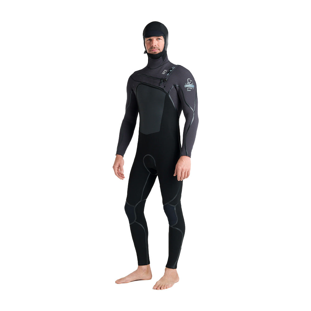 C-Skins NuWave Wired 5/4mm LQS Hooded Wetsuit Mens