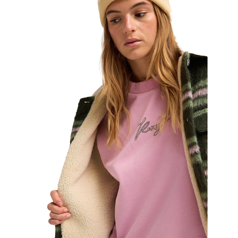 Roxy Passage Of Time Shirt-Style Coat Womens