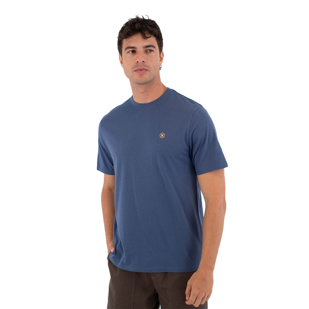 Hurley Printing Press Icon Circle SS Tee Mens - Black