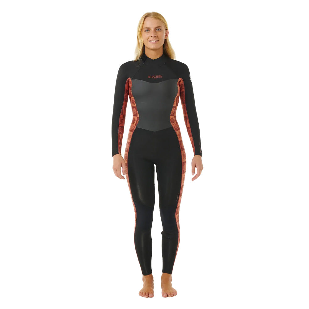 Ripcurl Women's Dawn Patrol 3/2 Back Zip Sublimed Wetsuit