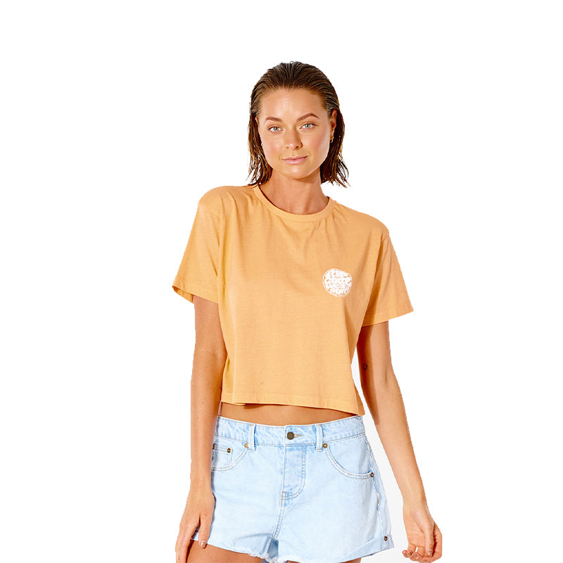 Ripcurl Wettie Icon II Tee - Coral