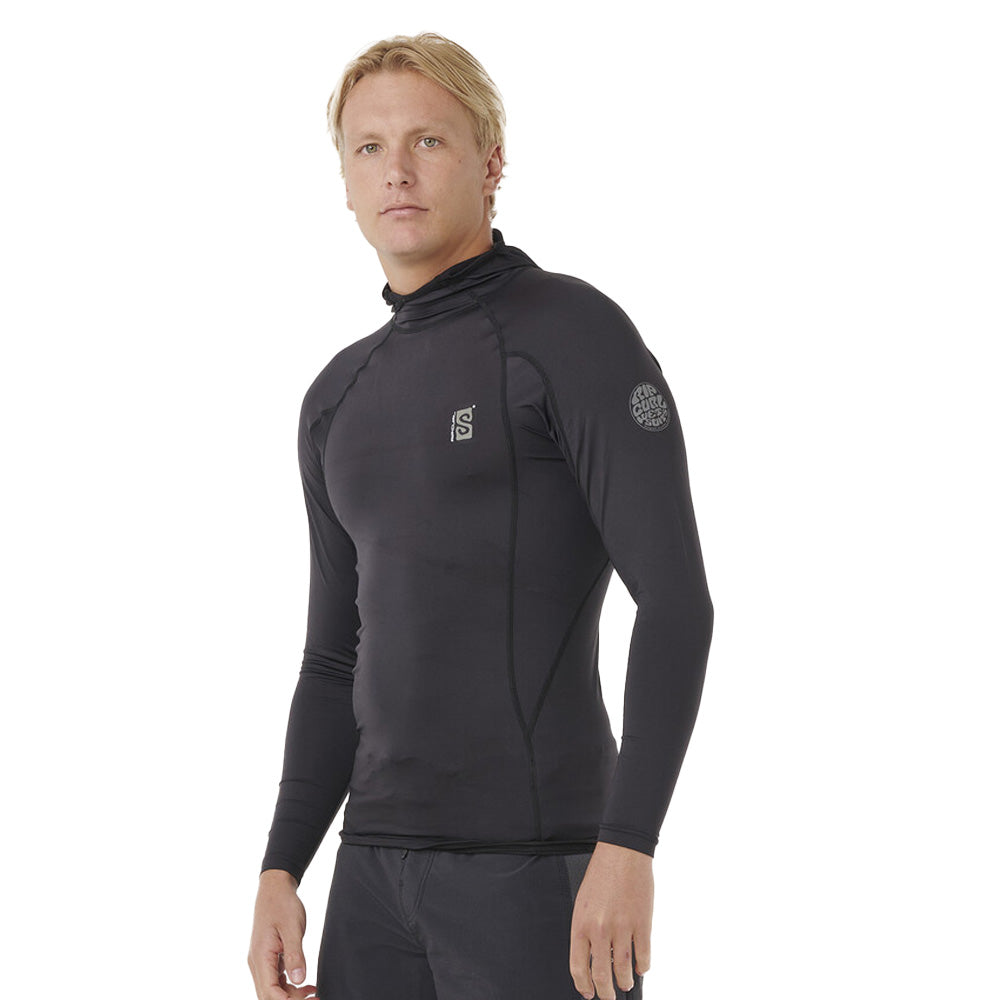 Ripcurl Search UPF50+ Performance Hood L/S Rash Vest Mens