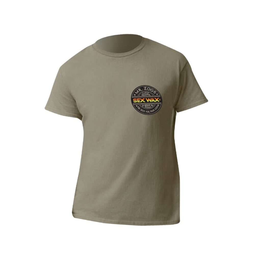 Sex Wax Tee Word Fade Orange