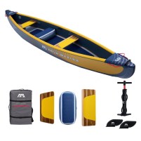 Aqua Marina Tomahawk AIR-C High Pressure Speed Canoe- 2-3 Person