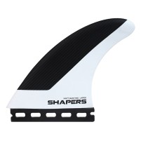 Shapers Fins - Matt Banting Stealth Thruster Set - Large - Single Tab Base - Black