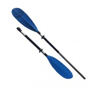 Bravo 2 Piece FG Adjustable KC Kayak Paddle - Blue