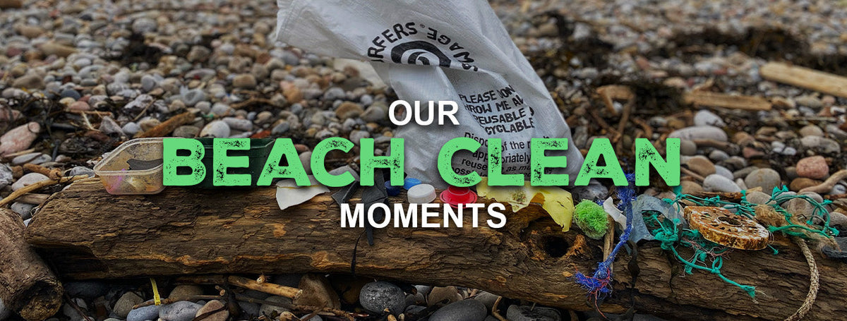 Our beach clean moments