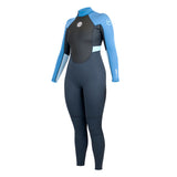 Alder Impact Womens Full 3/2mm Wetsuit - Graphite