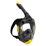 Cressi Bali Full Face Mask - Black / Yellow