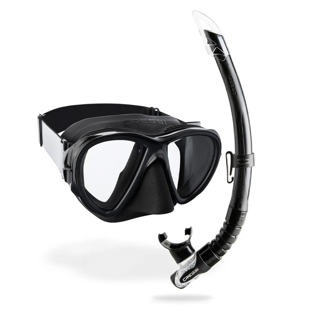 Cressi Fiji + Gamma Snorkel Combo